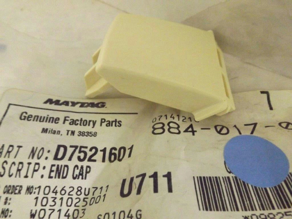 MAYTAG WHIRLPOOL REFRIGERATOR D7521601 END CAP NEW MAYTAG WHIRLPOOL REFRIGERATOR D7521601 END CAP NEW